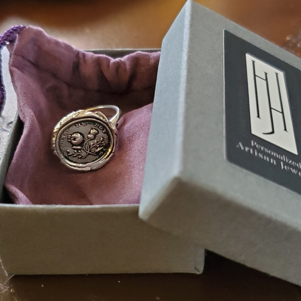 HeidiJHale Forget Me Not Sterling Silver Ring